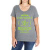 I am a Lymphoma Cancer Survivor - What's Your Superpower? Ladies Curvy T-Shirt