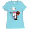 it's so fluffy!! Ladies Fitted T-Shirt