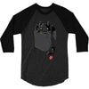 pocket toothless 3/4 Sleeve Shirt