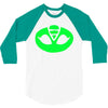 pj masks gekko symbol 3/4 Sleeve Shirt