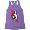 american eagle usa flag head Racerback Tank