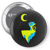 moon cat Pin-back button