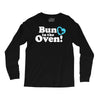 Bun in the Oven with Heart Baby Boy Long Sleeve Shirts