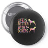 life is better with boxers Pin-back button