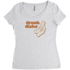 drunk dialer Women's Triblend Scoop T-shirt