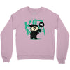 mo hawk ninja Crewneck Sweatshirt