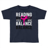 Reading Yoga Wine Balance Toddler T-shirt