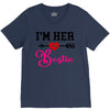 i'm her bestie V-Neck Tee