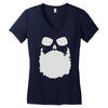 mr. beard Women's V-Neck T-Shirt