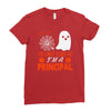 you cant scare principal Ladies Fitted T-Shirt