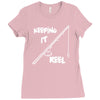 keeping it reel Ladies Fitted T-Shirt