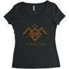 coffee club Women's Triblend Scoop T-shirt