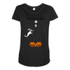 Nightmare Before Halloweentown Maternity Scoop Neck T-shirt