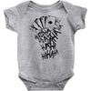 joker tattoo haha Baby Onesie