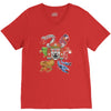 hidden temple V-Neck Tee