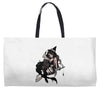 sexy witch Weekender Totes