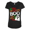 do you even boo bro halloween Maternity Scoop Neck T-shirt