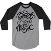 don't stop the music 3/4 Sleeve Shirt