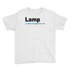 lamp   brick tamland likes this facebook thumbs up mens white t shirt Youth Tee