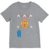 cookie monster gingerbread man ugly christmas sweater V-Neck Tee