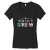 1st grade crew Women's V-Neck T-Shirt