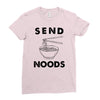 send noods Ladies Fitted T-Shirt