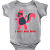i only kiss boys Baby Onesie