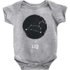 Leo Zodiac Sign Minimal Design Baby Bodysuit