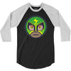 lucha libre   green 3/4 Sleeve Shirt