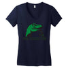 philosoraptor (2) Women's V-Neck T-Shirt