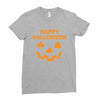 happy halloween...., Ladies Fitted T-Shirt