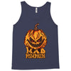 mad halloween pumpkin Tank Top
