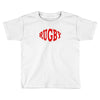 rugby a thugs game played by gentleman Toddler T-shirt