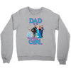 dad of the birthday girl Crewneck Sweatshirt
