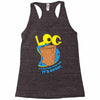 log it's better than bad it's good Racerback Tank