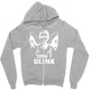 weeping angel   who   don't blink   dr   cult tv Zipper Hoodie