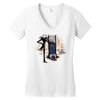 who's this Women's V-Neck T-Shirt