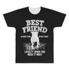 Best Friend Pitbull All Over Men's T-shirt