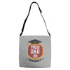 proud dad of a 2018 graduate Adjustable Strap Totes