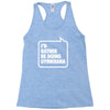 i'd rather be doing gymkhana Racerback Tank