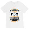 Super Cool Mom Of A Freaking Awesome Granddaughter V-Neck Tee