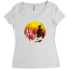 shine ! Women's Triblend Scoop T-shirt