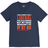 liberal for halloween (mp) V-Neck Tee
