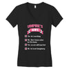 umpire's wife Women's V-Neck T-Shirt