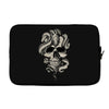 skull snake Laptop sleeve