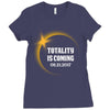totality is coming 2400x3200 Ladies Fitted T-Shirt