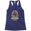 you can't argue with a viking Racerback Tank