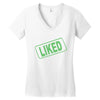 liked Women's V-Neck T-Shirt