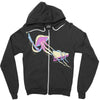 pb and jellyfish Zipper Hoodie