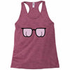 kacamata bujur Racerback Tank